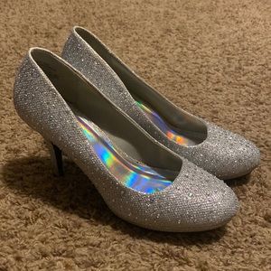 Silver Slipper brand Silver Heels Prom Homecoming